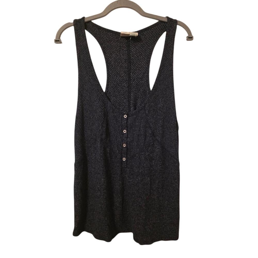Anthropologie Moth Saturday Sunday Soft Henley Tank XL